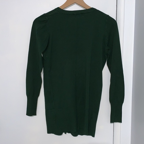Forest green cardigan - Picture 10 of 13